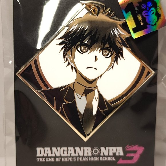 Danganronpa Makoto Naegi Limited Edition Collectible Enamel Pin Official Brooch - Picture 1 of 4